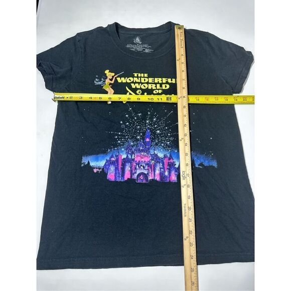 Women Wonderful World Of Disney Store T-Shirt Tinkerbell Castle Magic Size M - Picture 3 of 8